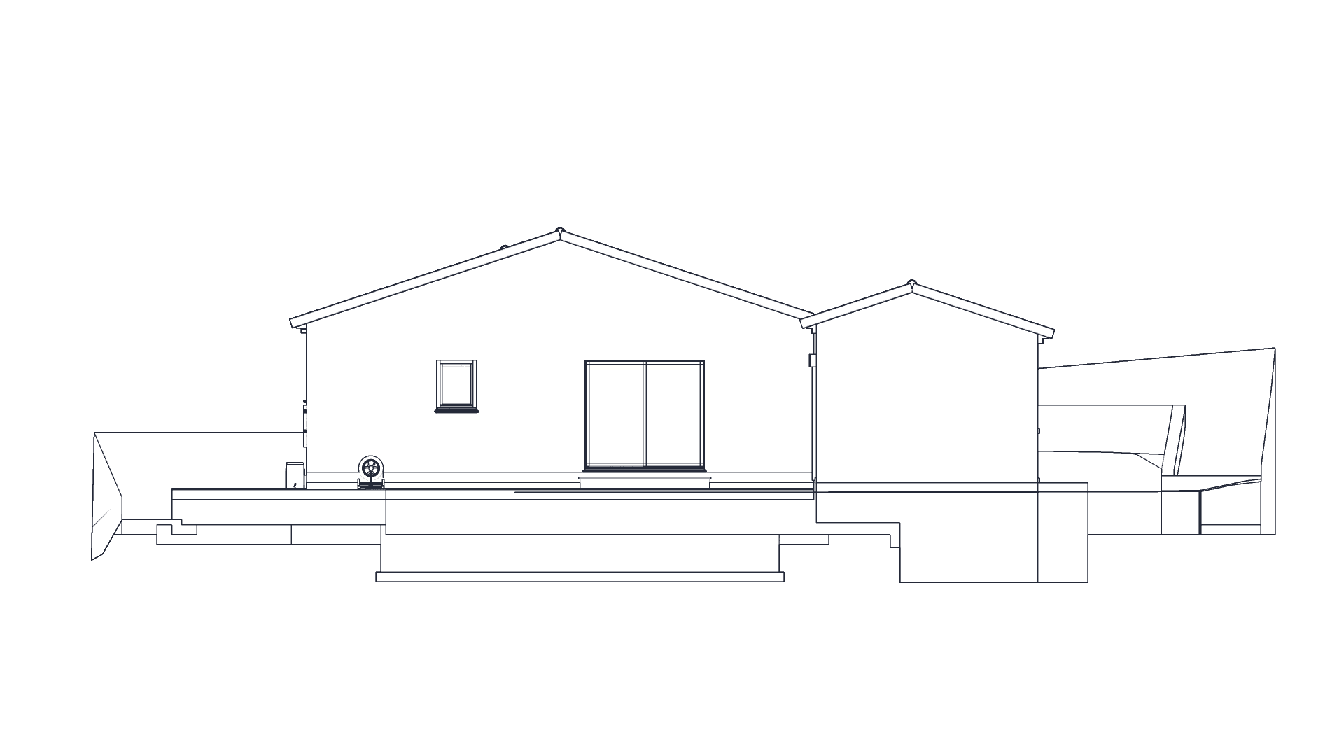 Façade ouest