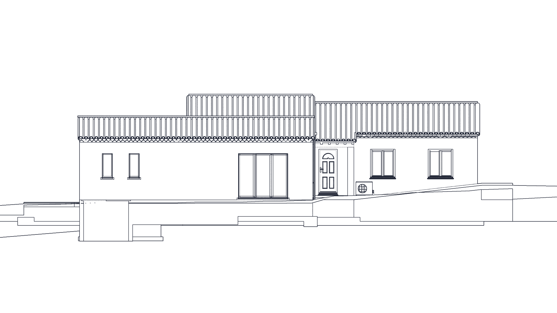 Façade sud